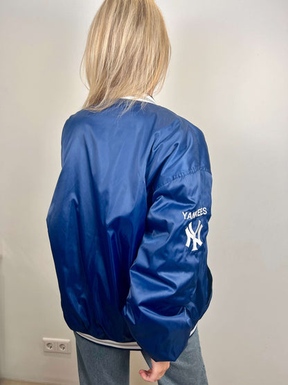 NY Yankees spell-out 1999 jacket | Laura Stappers Vintage