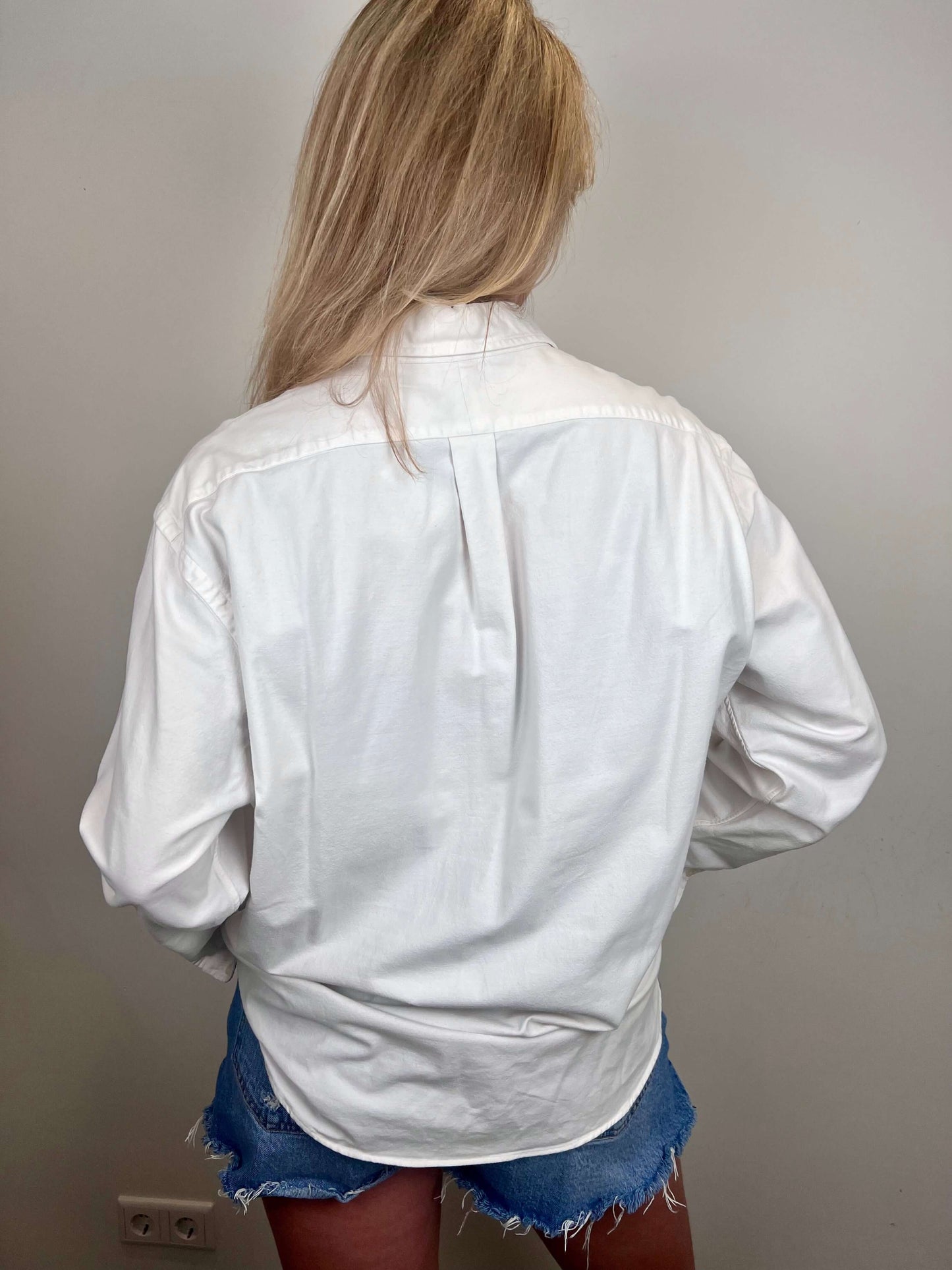 Vintage Ralph Lauren blouse white | Laura Stappers Vintage