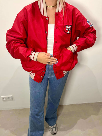 DeLong San Francisco 49ers jacket | Laura Stappers Vintage