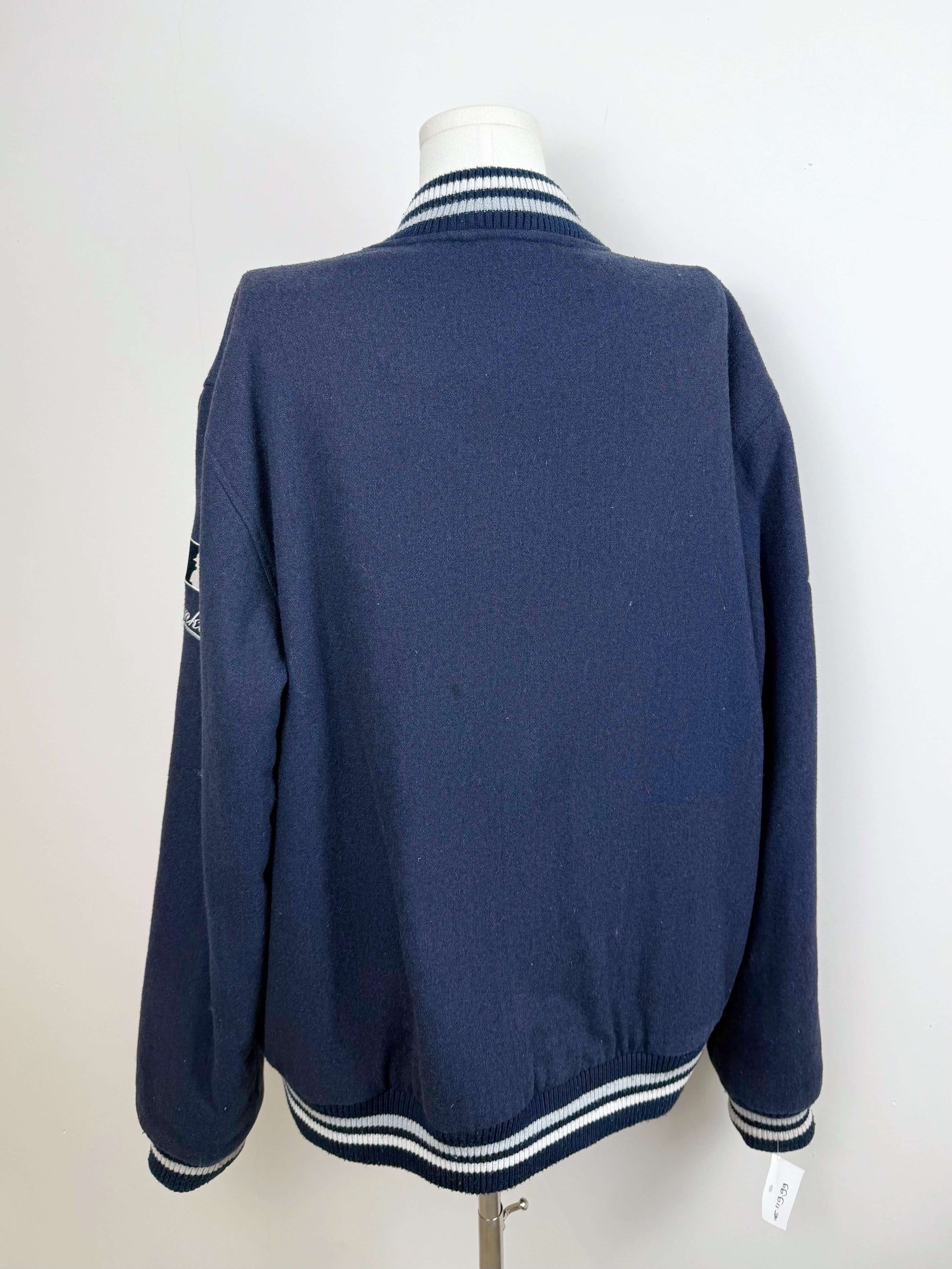 Yankees wool varsity bomber size XL | Laura Stappers Vintage