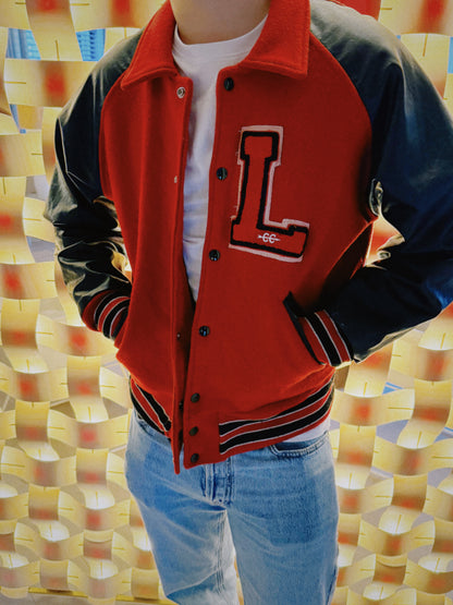 "L" vintage varsity jacket