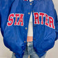 Starter spell out bomber jacket blue | Laura Stappers Vintage