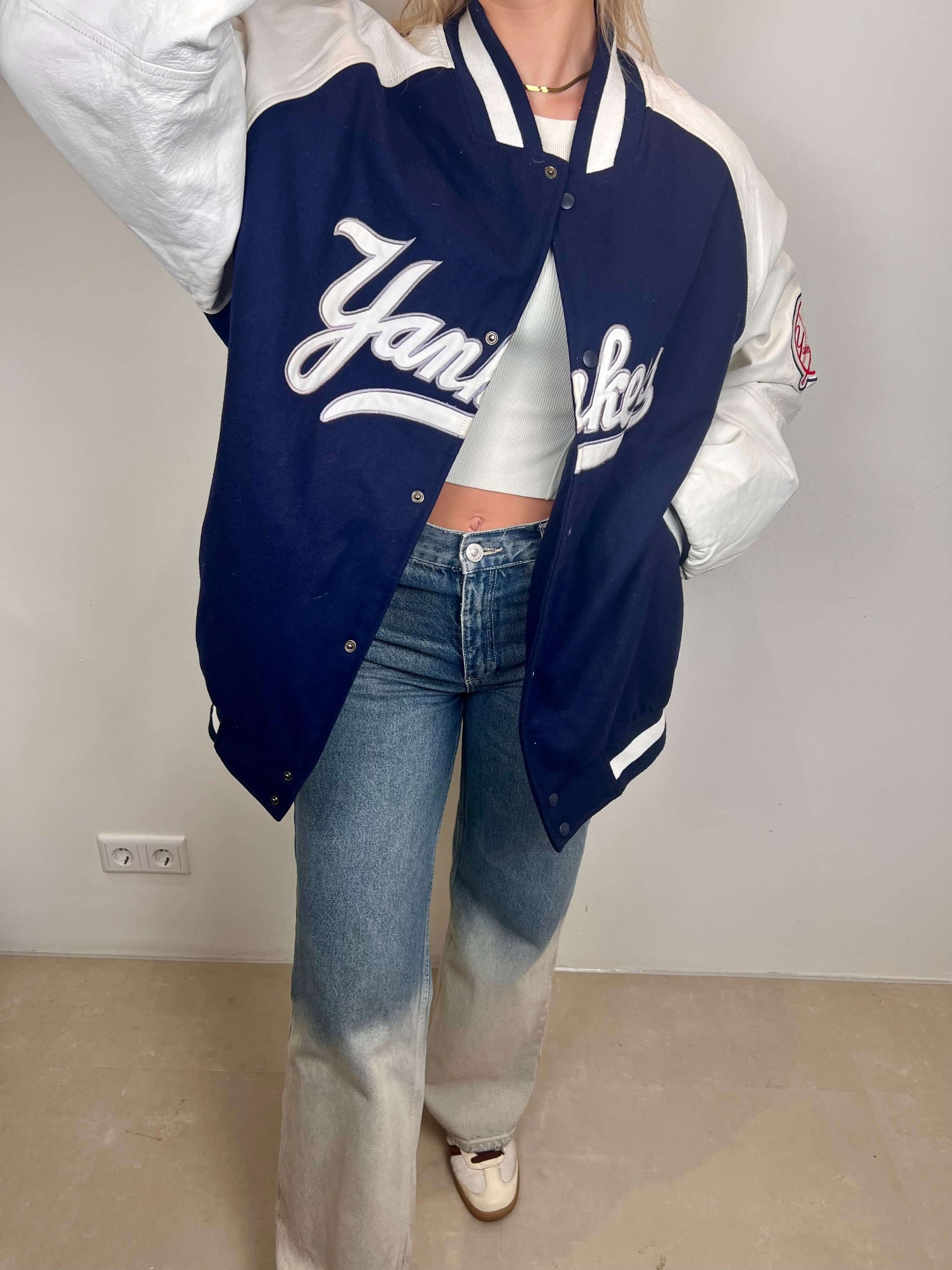 New York Yankees varsity jacket | Laura Stappers Vintage