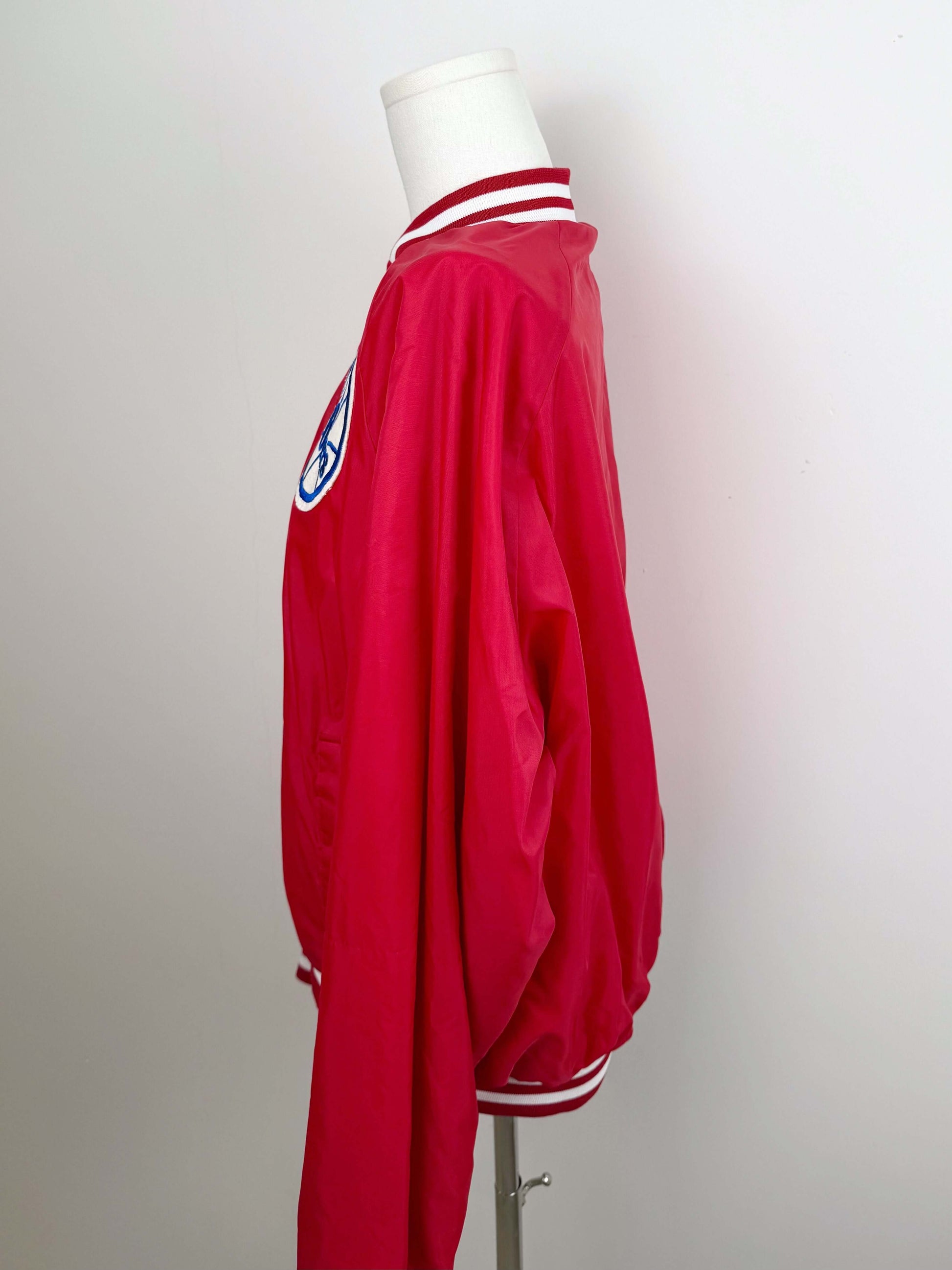 Vintage 76ers satin jacket | Laura Stappers Vintage