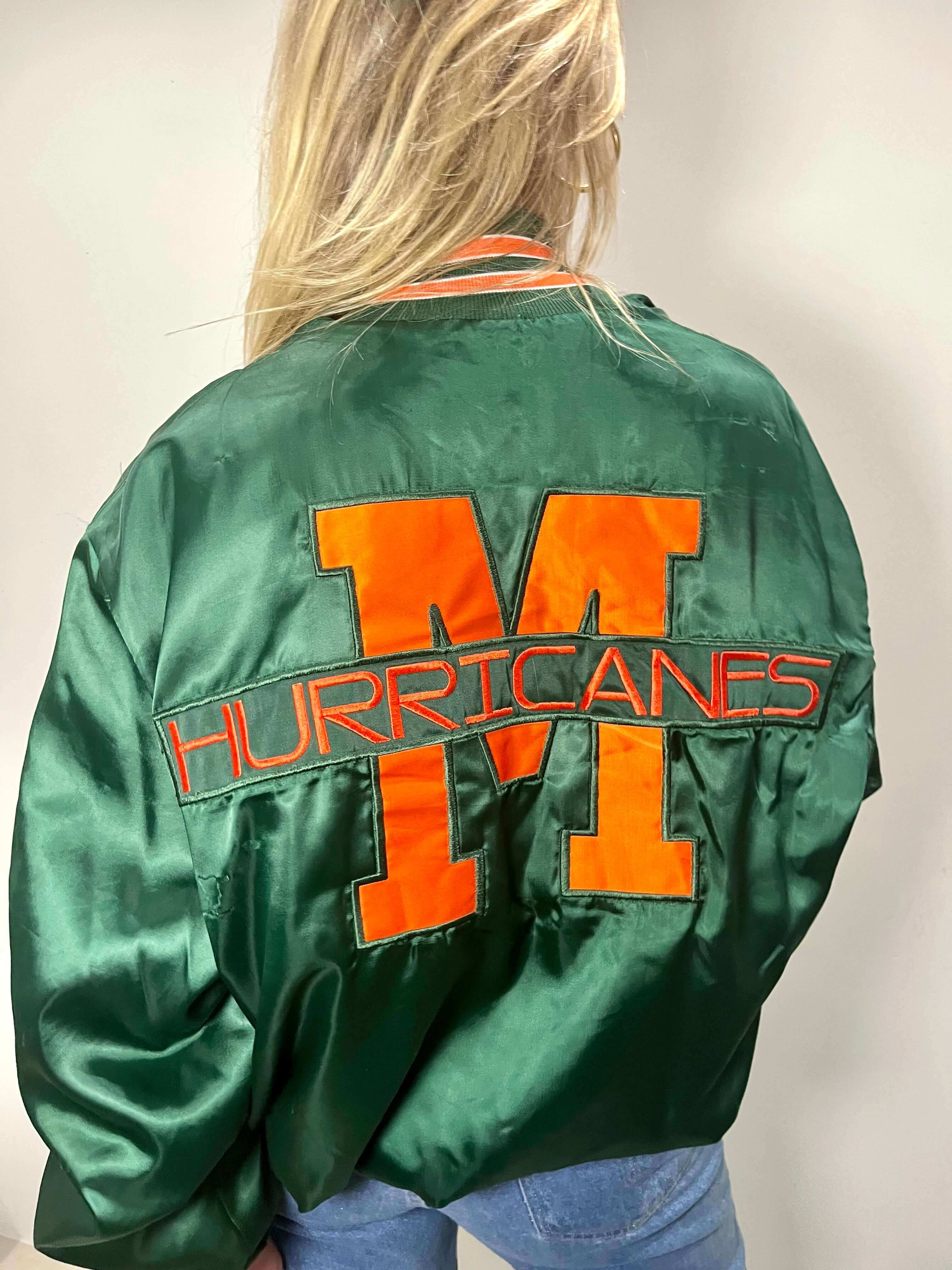 Vintage Miami Hurricanes varsity jacket Laura Stappers Vintage