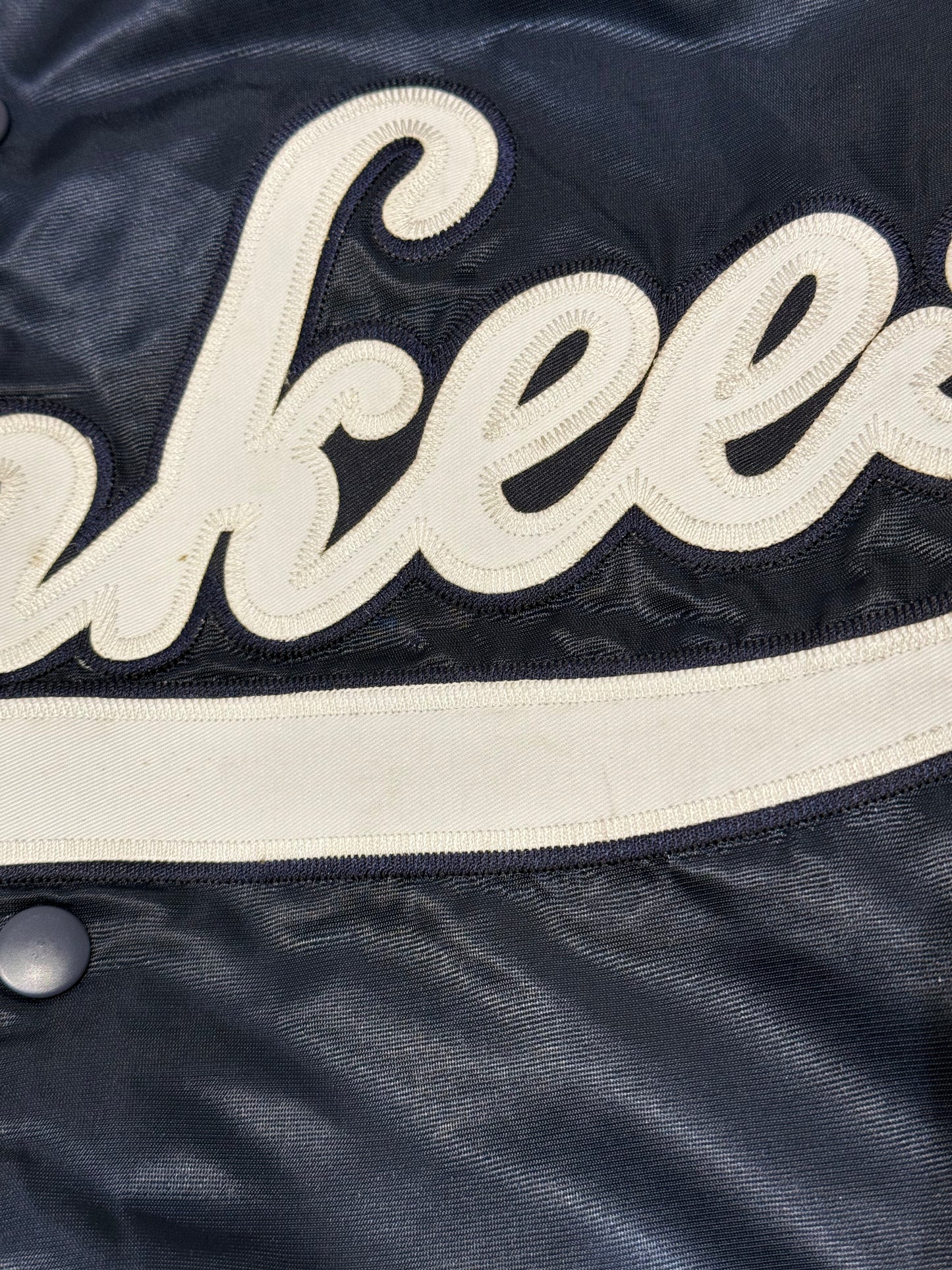 Chaqueta deletreada de los Yankees talla XXL