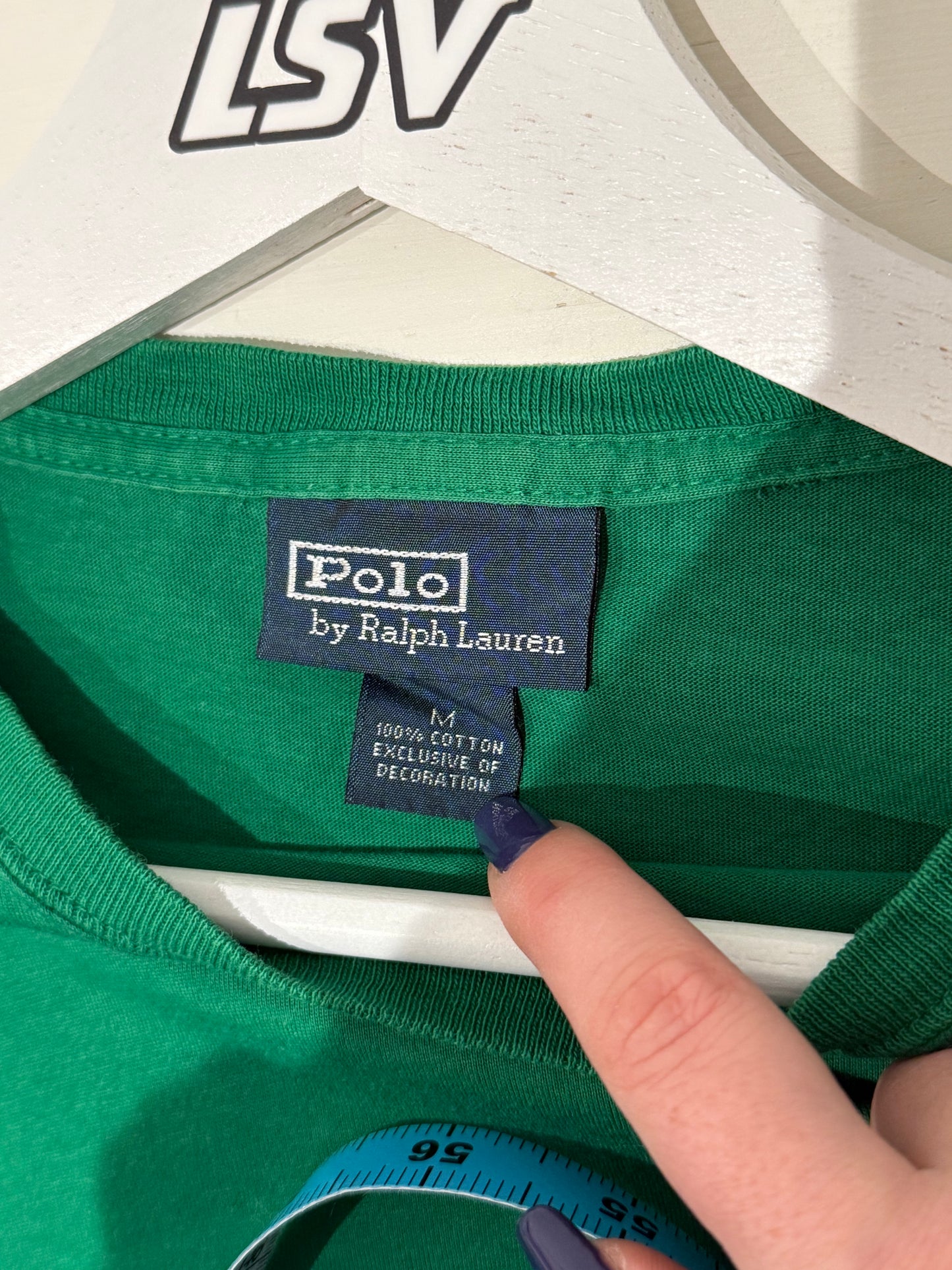 Ralph Lauren t-shirt groen | Laura Stappers Vintage