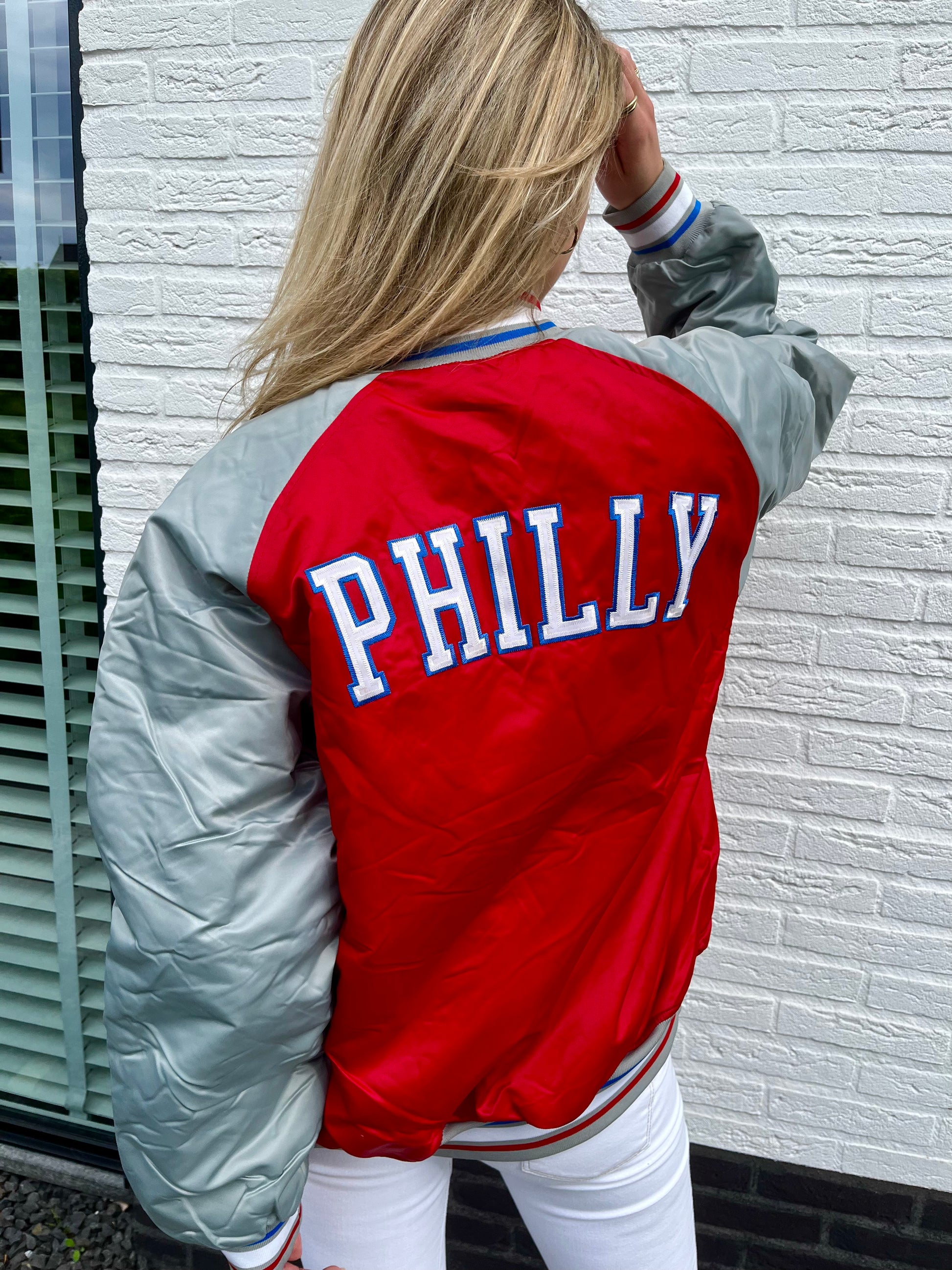 Champion Philly 76ers bomber | Laura Stappers Vintage