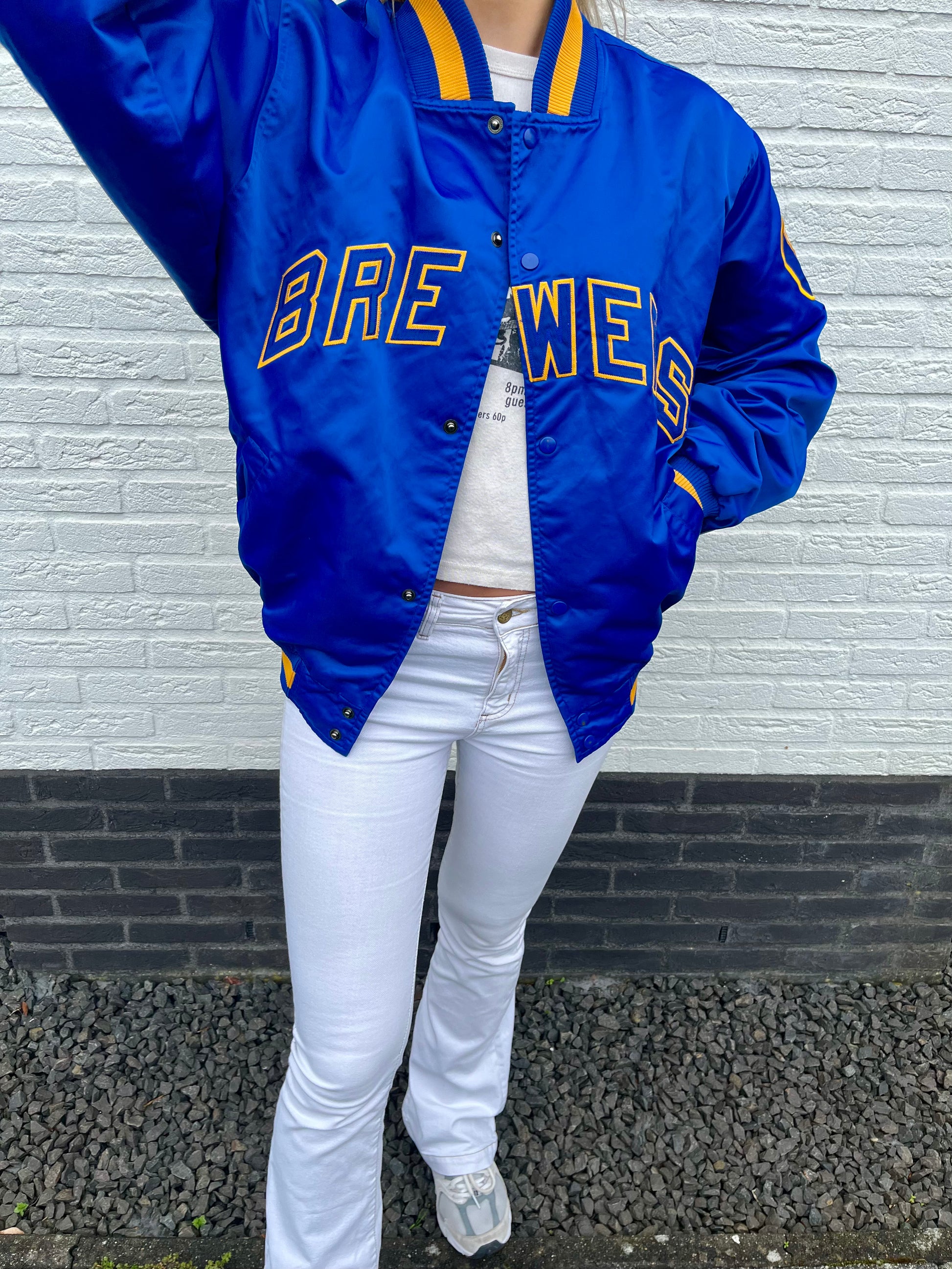 Brewers windbreaker on sale