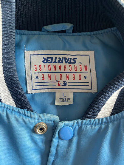 vintage Yankees spell out bomber light blue | Laura Stappers Vintage