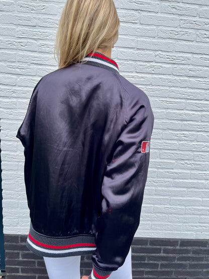 Yankees satin bomber size M | Laura Stappers Vintage