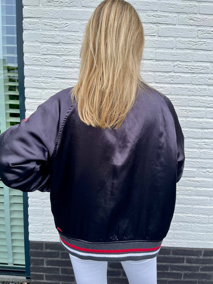 Yankees satin bomber size M | Laura Stappers Vintage