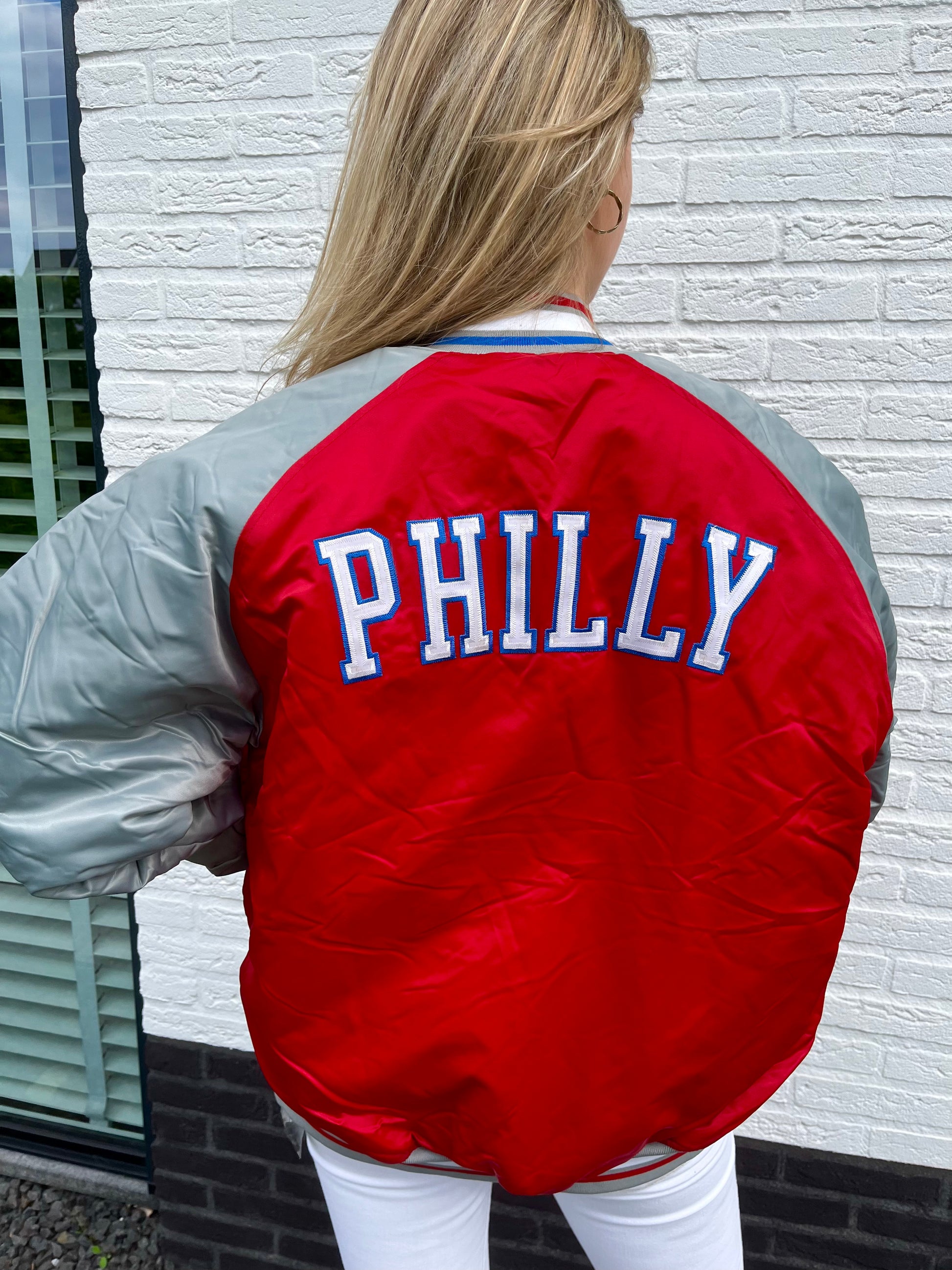 Champion Philly 76ers bomber | Laura Stappers Vintage