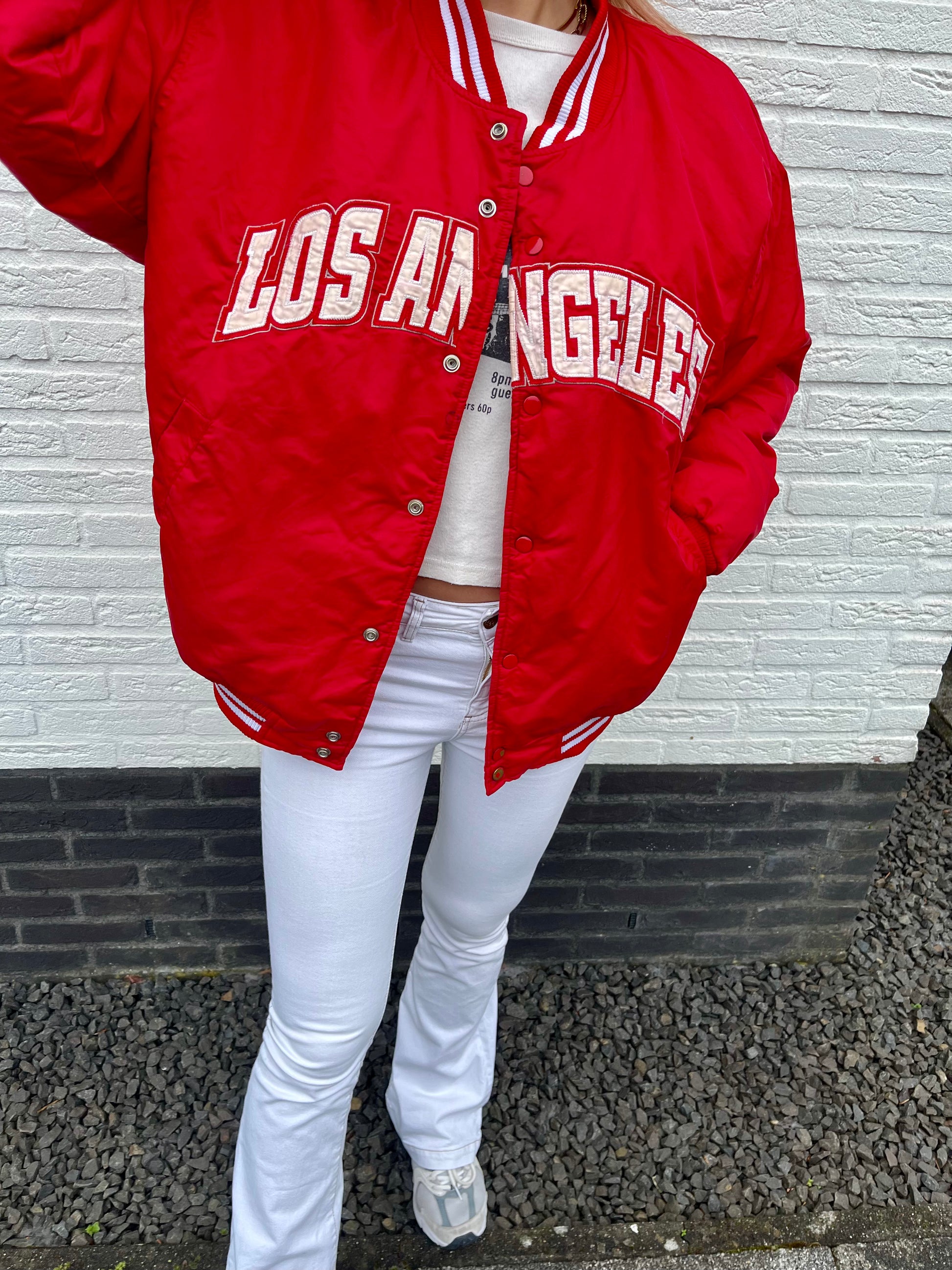 Los Angeles bomber jacket vintage | Laura Stappers Vintage