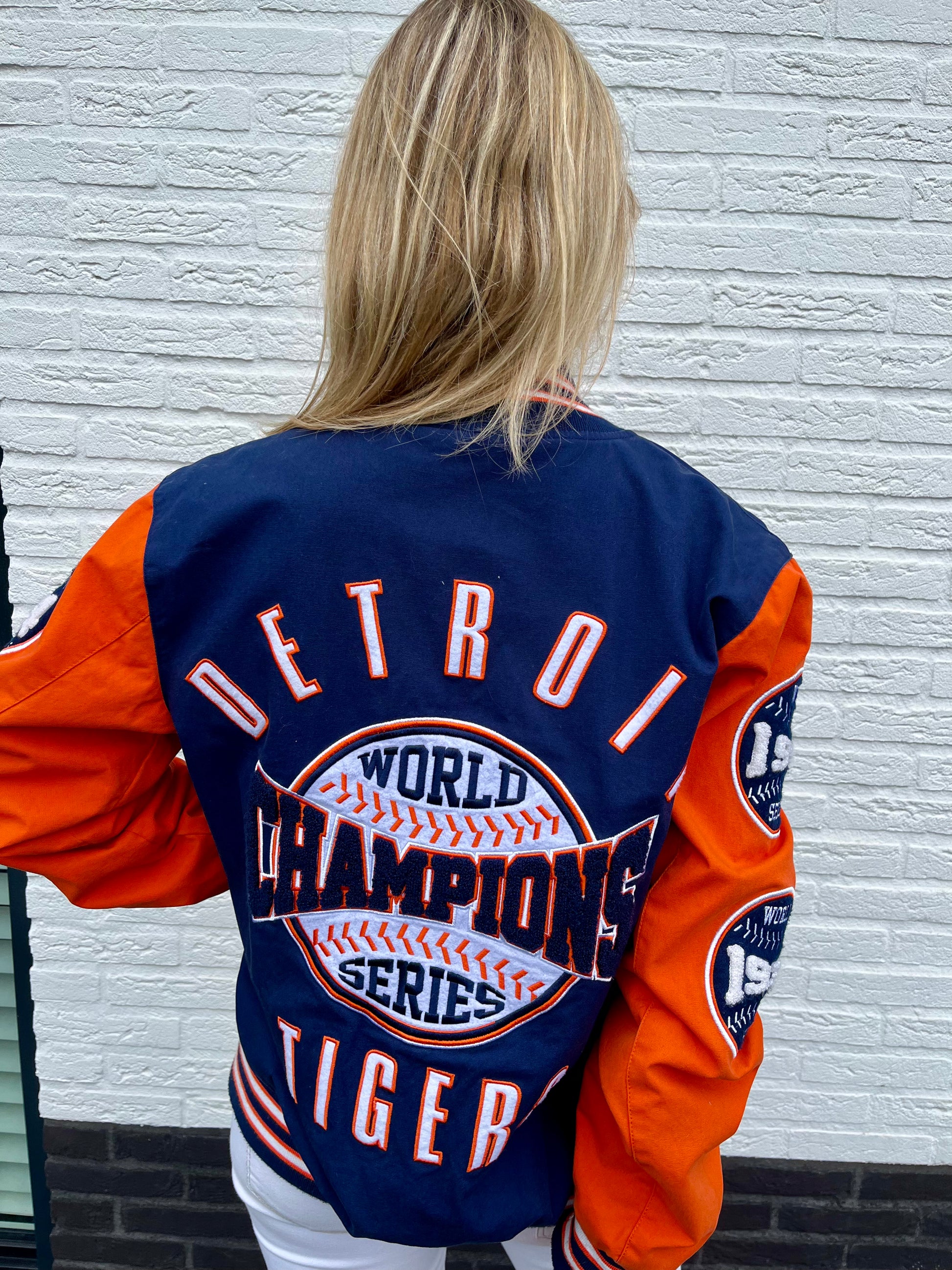 Detroit Tigers World Champions jacket | Laura Stappers Vintage