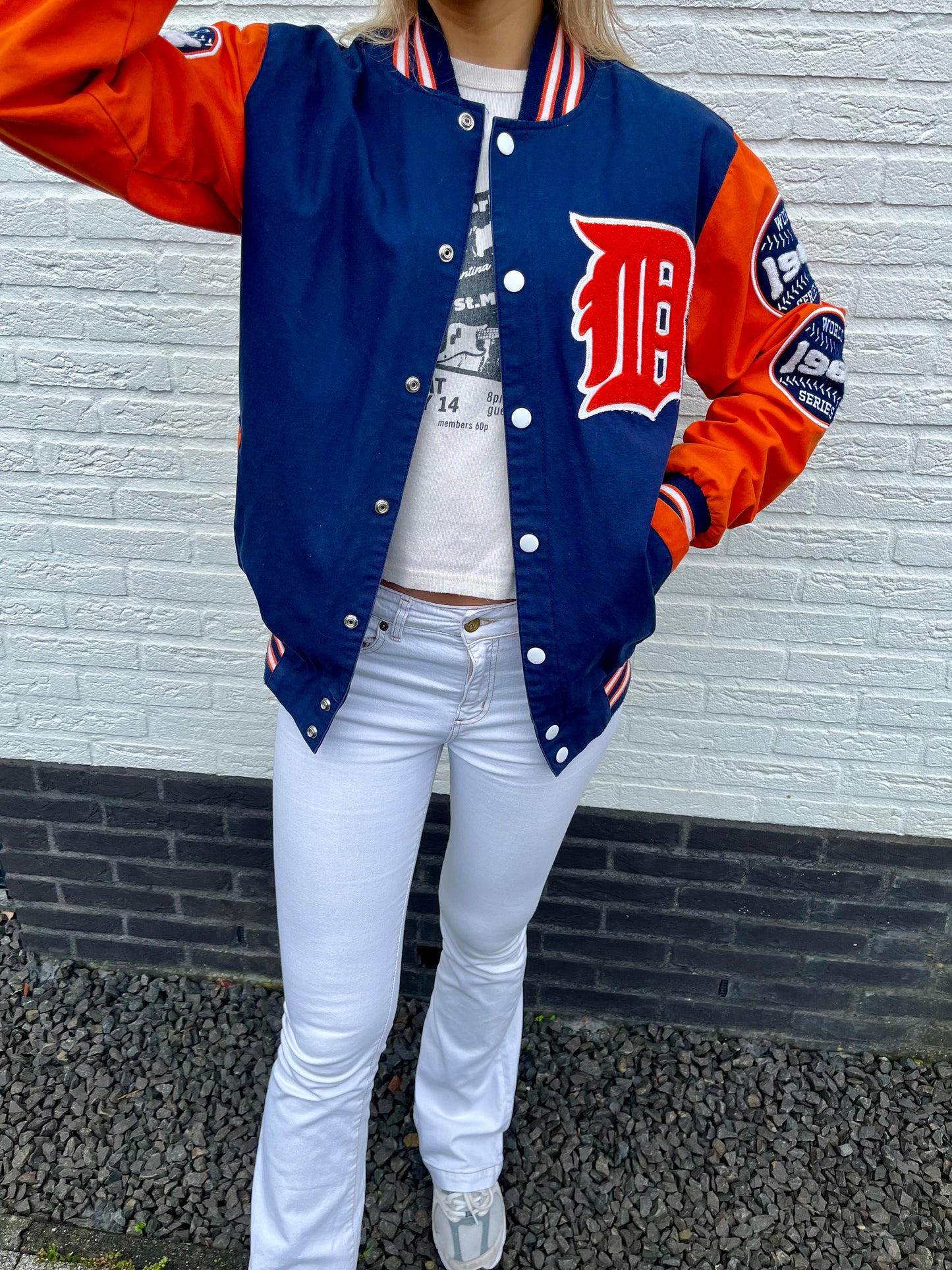 Detroit Tigers World Champions jacket | Laura Stappers Vintage