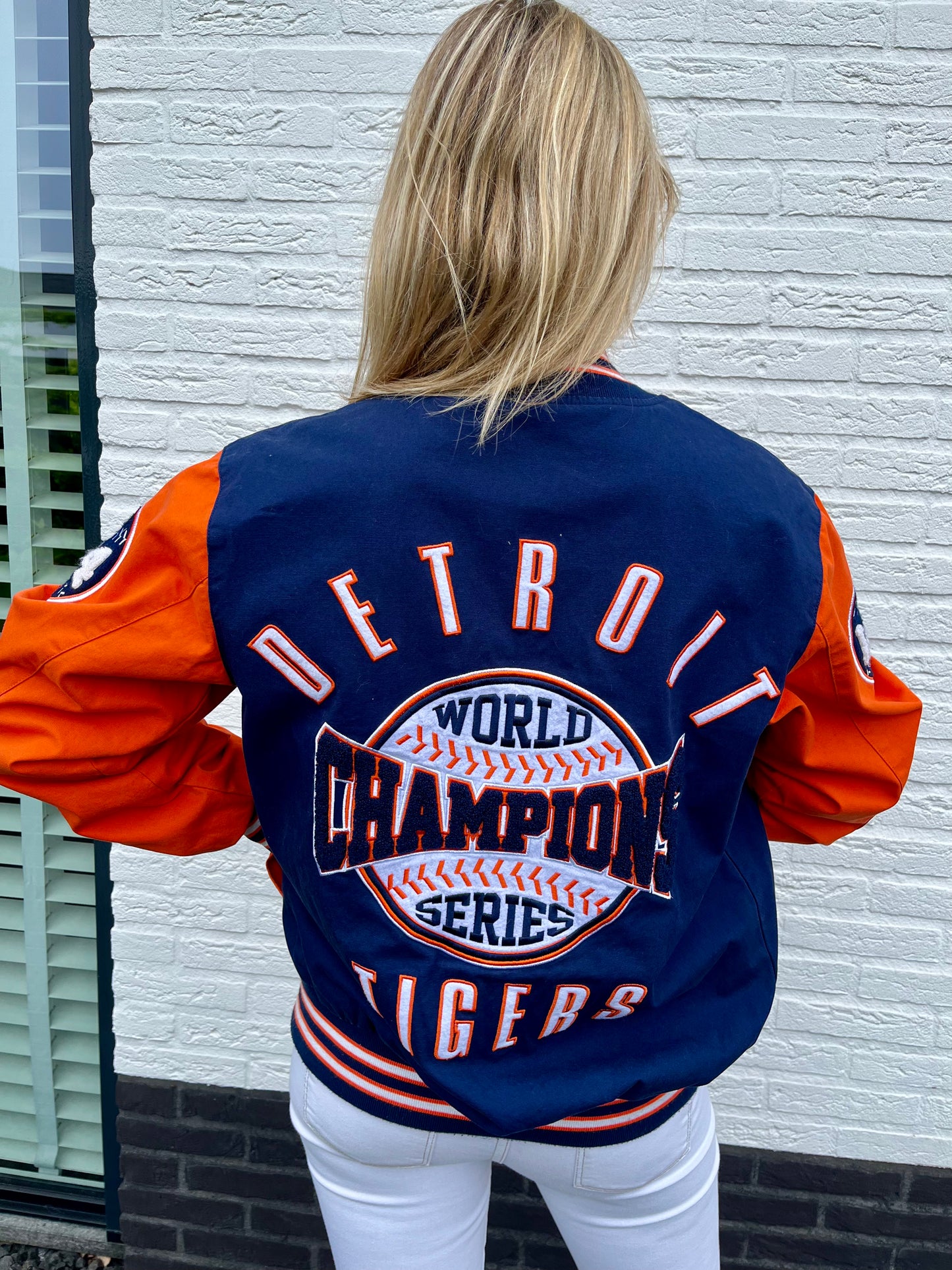 Detroit Tigers World Champions jacket | Laura Stappers Vintage