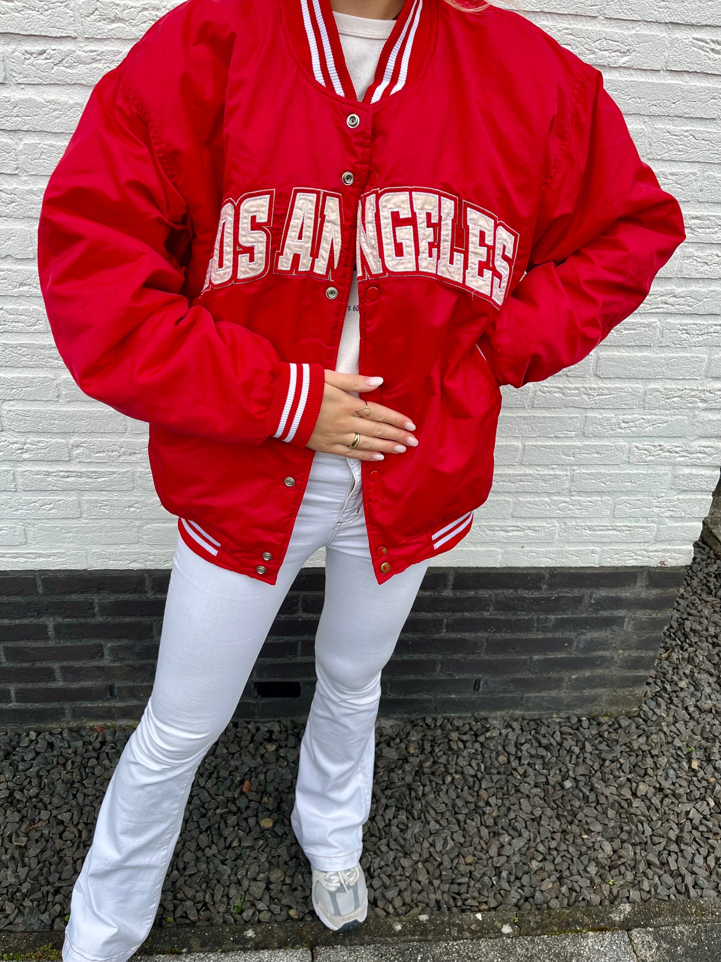 Los Angeles bomber jacket vintage | Laura Stappers Vintage