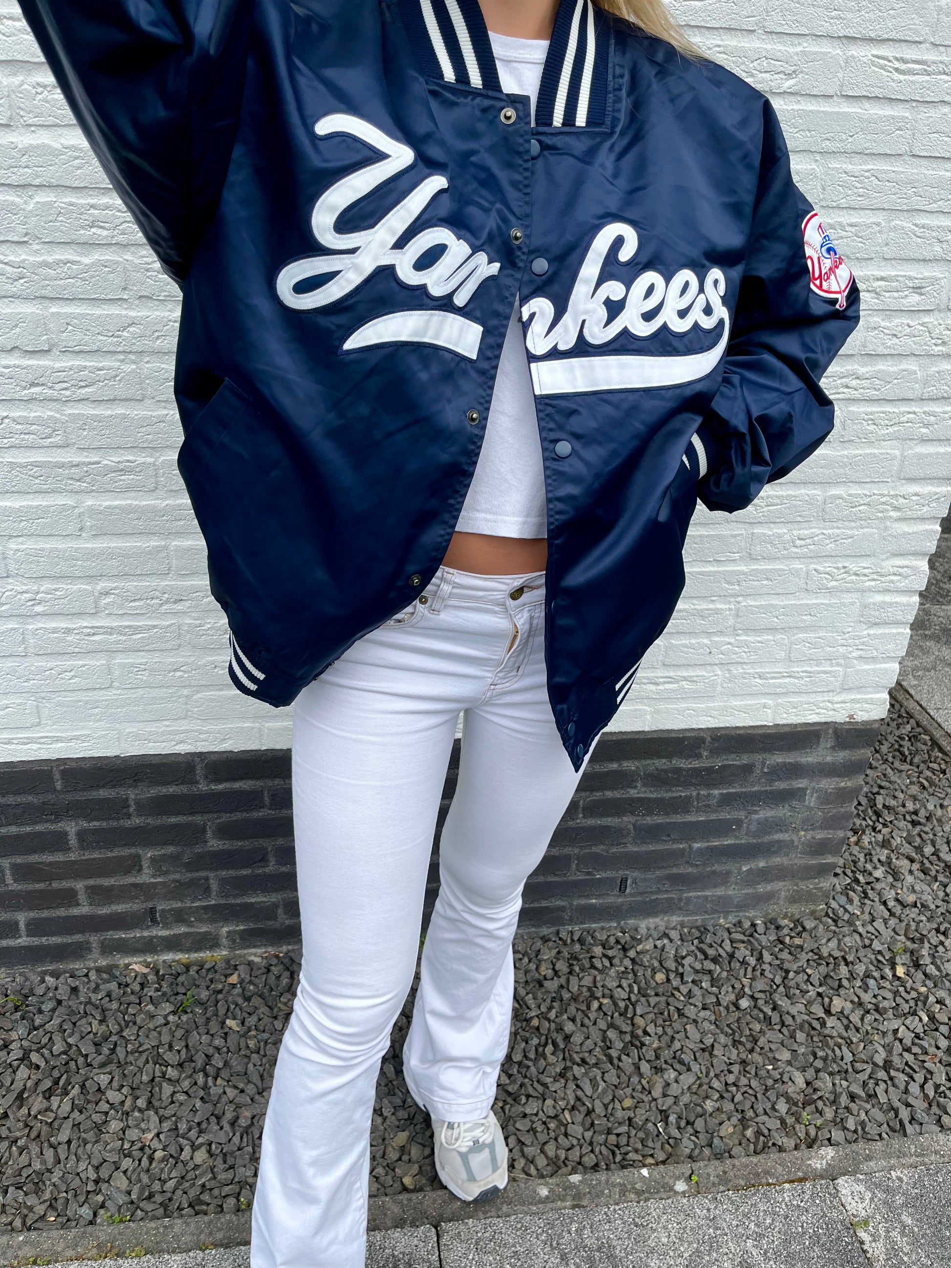 Yankees online bomber jacket