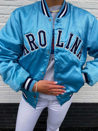 Vintage North Carolina bomber blauw | Laura Stappers Vintage