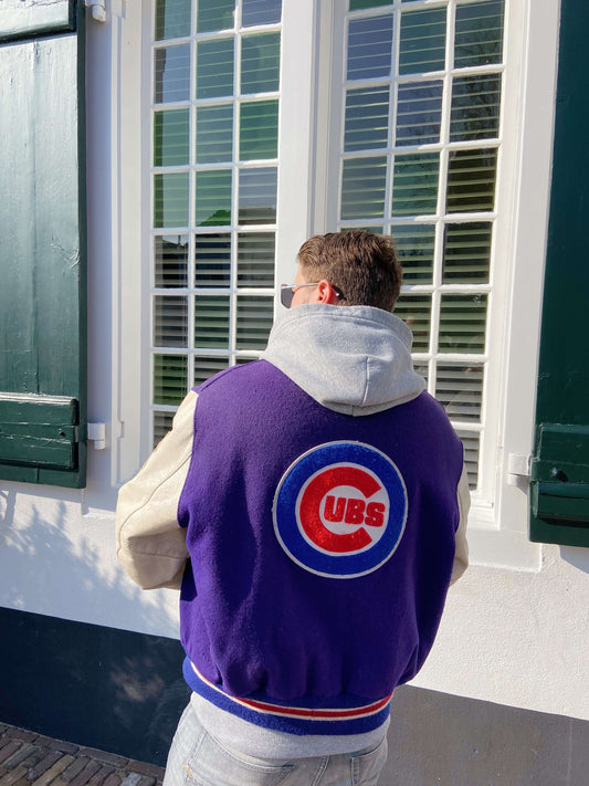 Vintage DeLong Chicago Cubs bomber | Laura Stappers Vintage