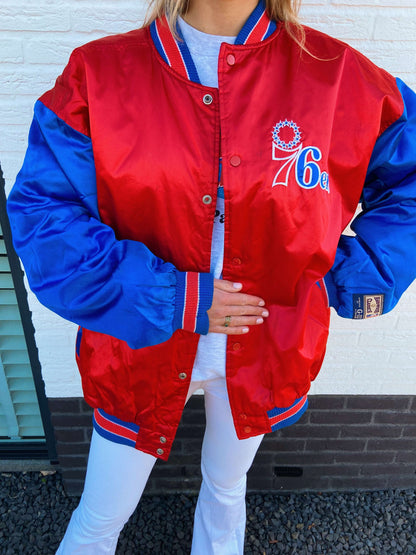 Vintage Carl Banks 76ers bomber | Laura Stappers Vintage