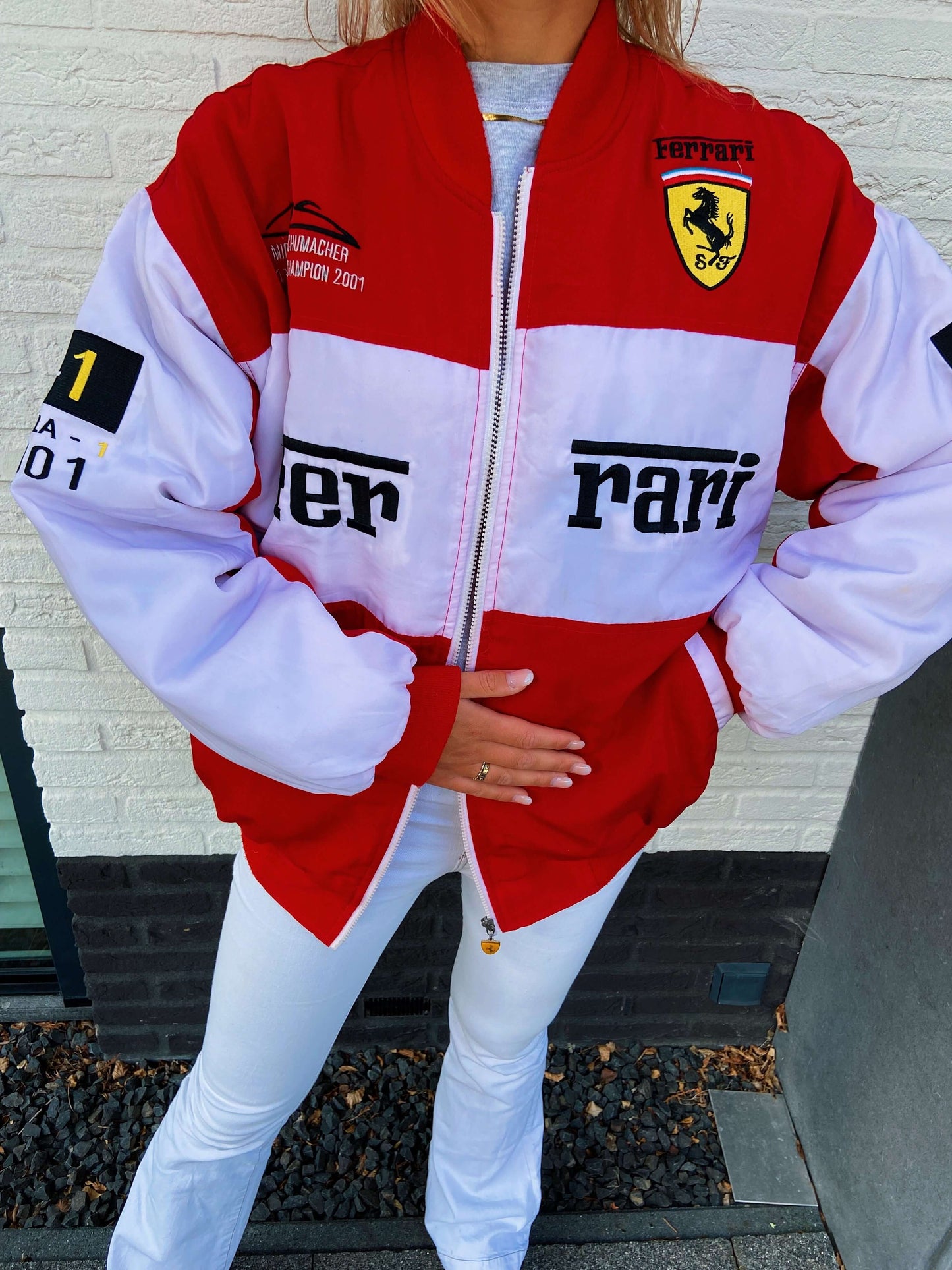 Ferrari x Michael Schumacher jacket | Laura Stappers Vintage