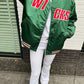 WICKS bomber size L groen satin | Laura Stappers Vintage