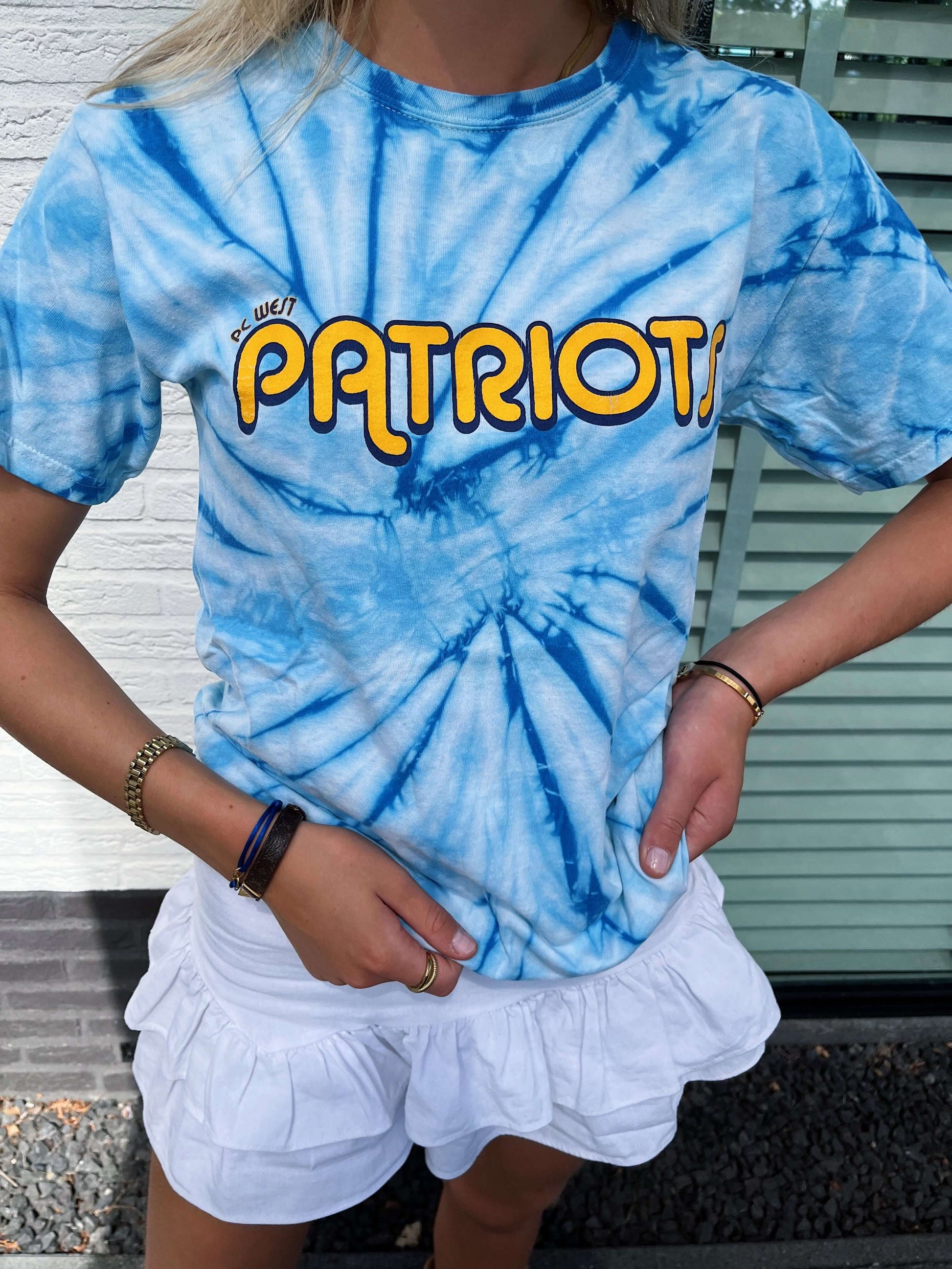 Vintage patriots shirt tie dye | Laura Stappers Vintage