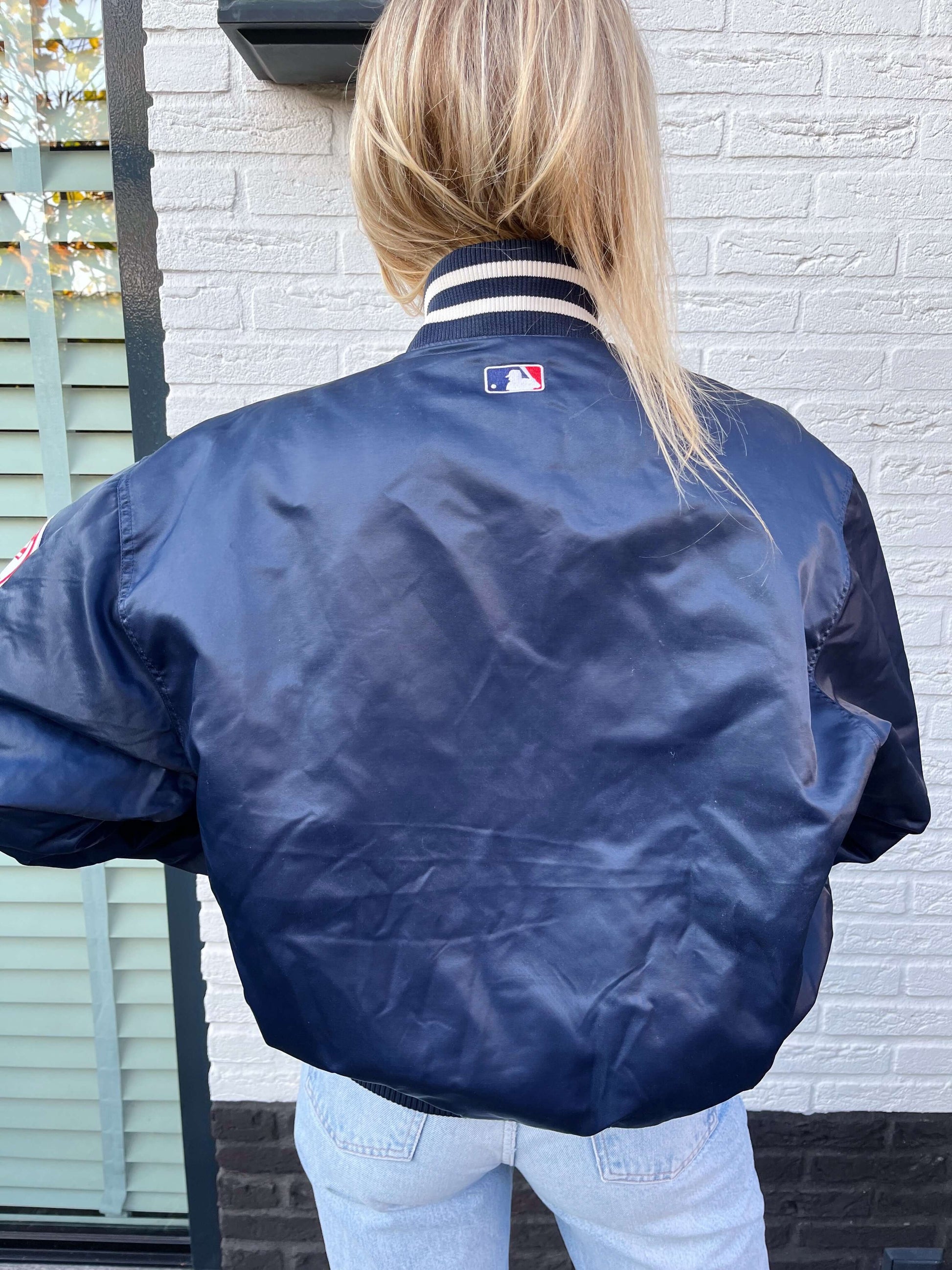 Vintage NY Yankees spell-out jacket | Laura Stappers Vintage