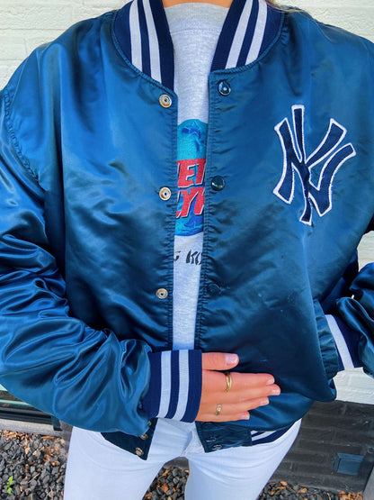 Vintage New York Yankees satin bomber | Laura Stappers Vintage