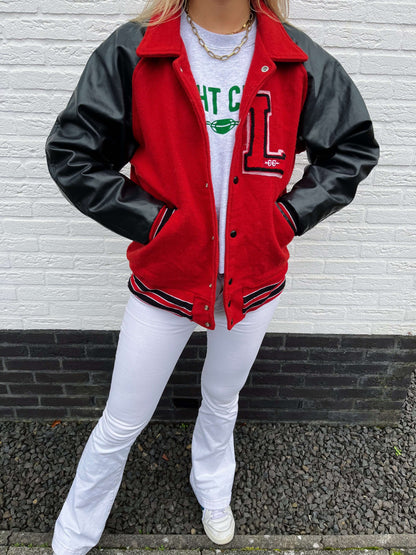 "L" vintage varsity jacket | Laura Stappers Vintage