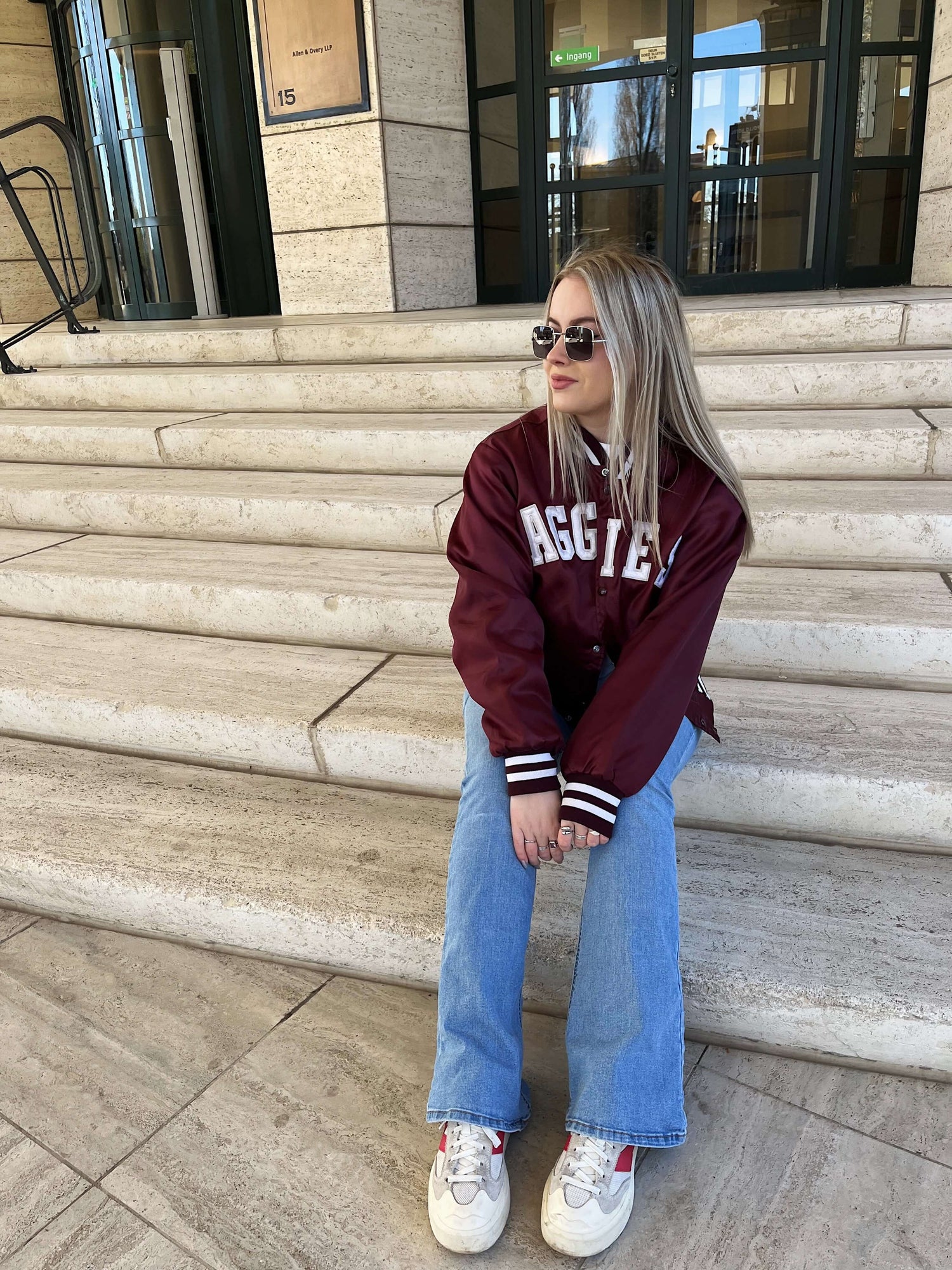 Texas Aggies bomber | Laura Stappers Vintage