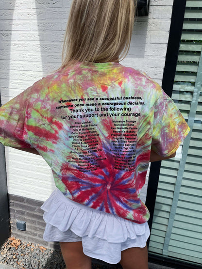 Vintage tie dye t-shirt | Laura Stappers Vintage