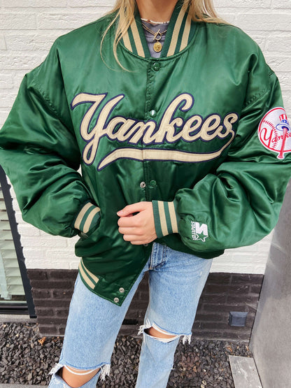 Yankees bomber green