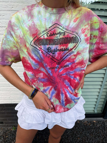 Vintage tie dye t-shirt | Laura Stappers Vintage