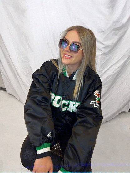 vintage Milwaukee Bucks satin jacket | Laura Stappers Vintage