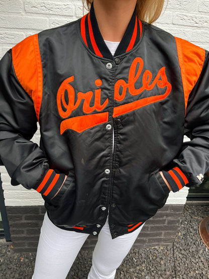 Starter Baltimore Orioles bomber jacket | Laura Stappers Vintage