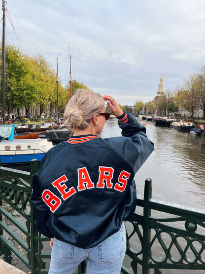 Vintage Chicago Bears bomber jacket | Laura Stappers Vintage