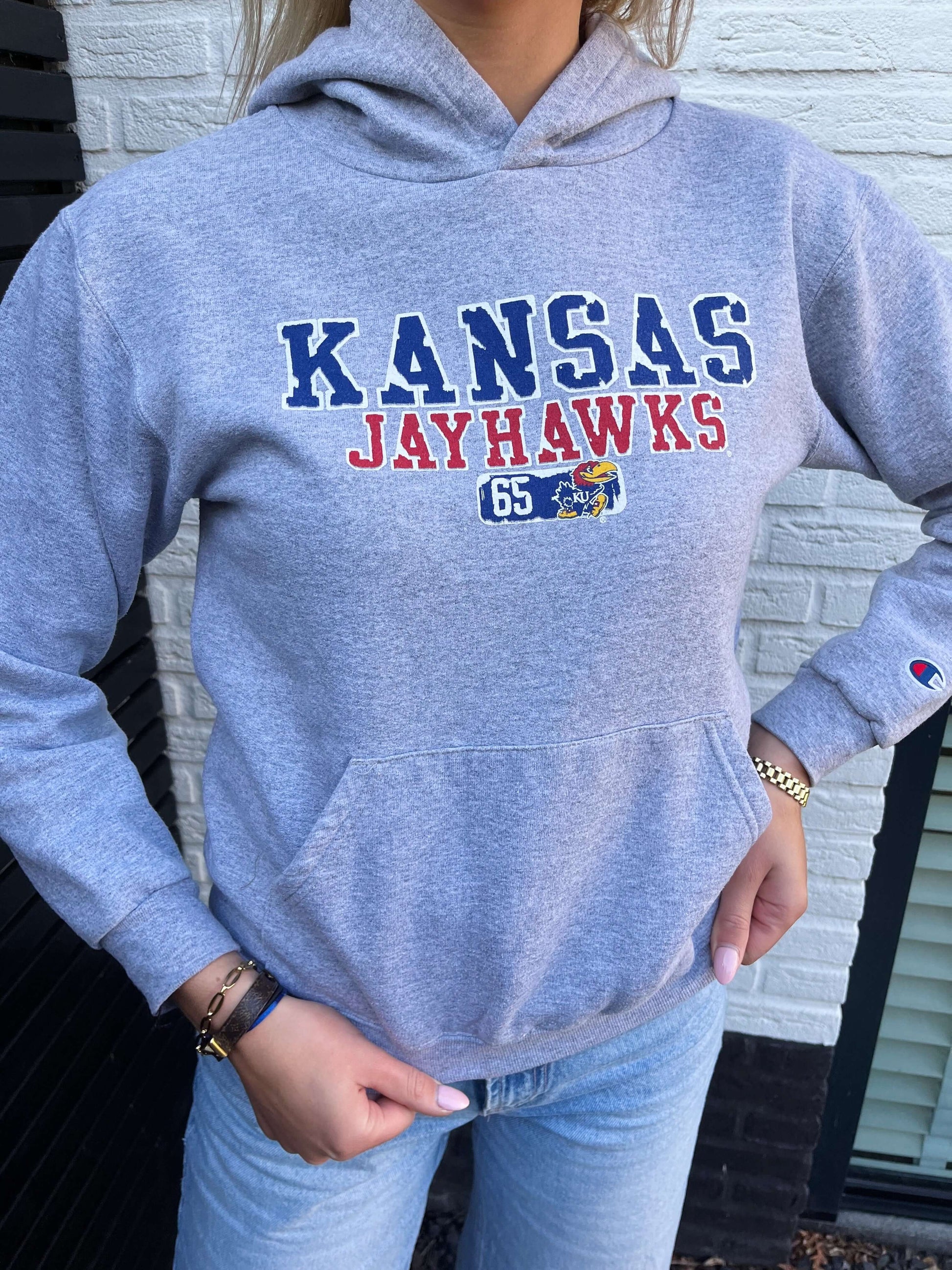 Vintage Kansas Jayhawks hoodie | Laura Stappers Vintage
