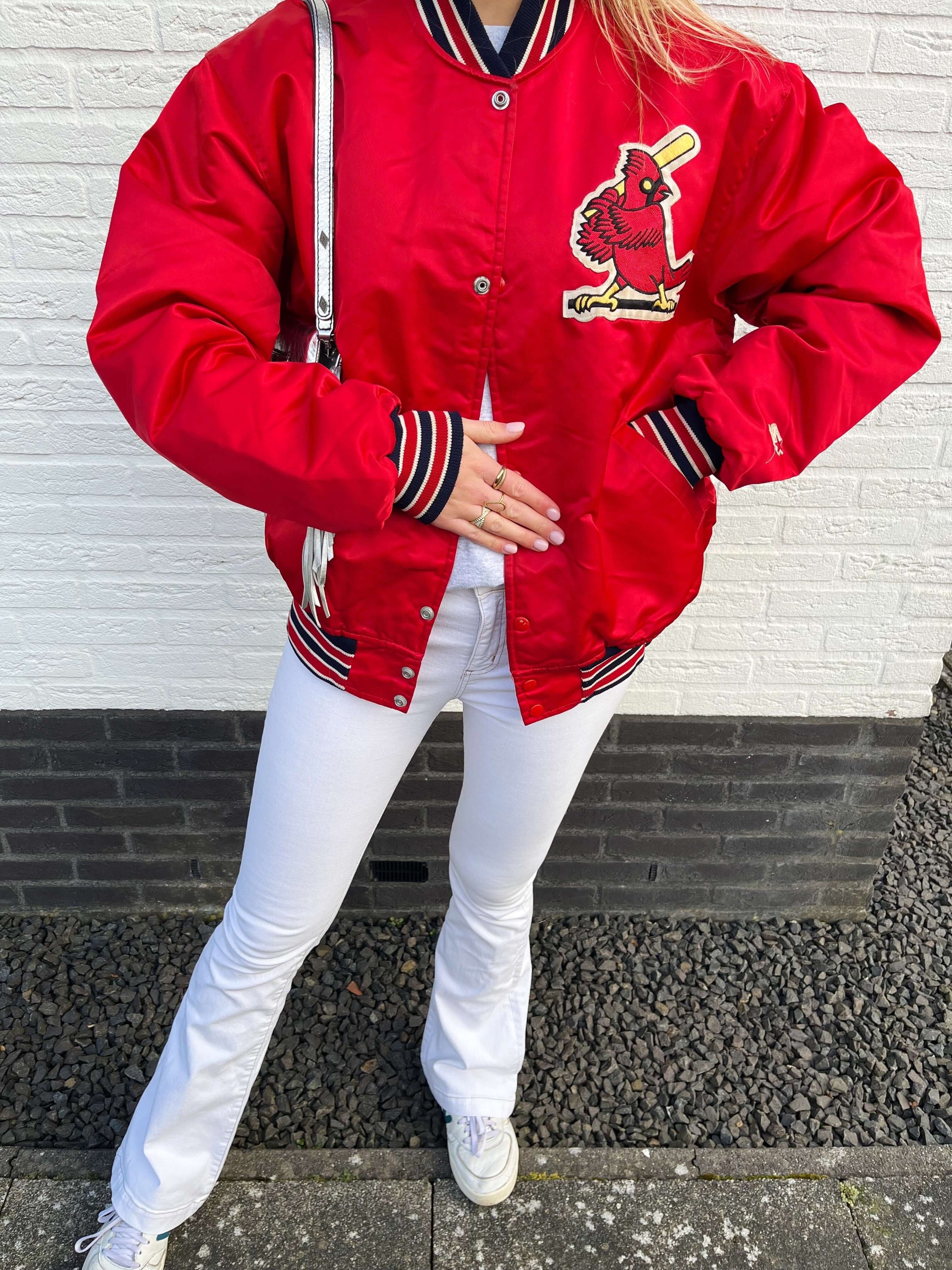 St Louis Cardinals Jacket  Starter St. Louis Cardinals Satin Jacket