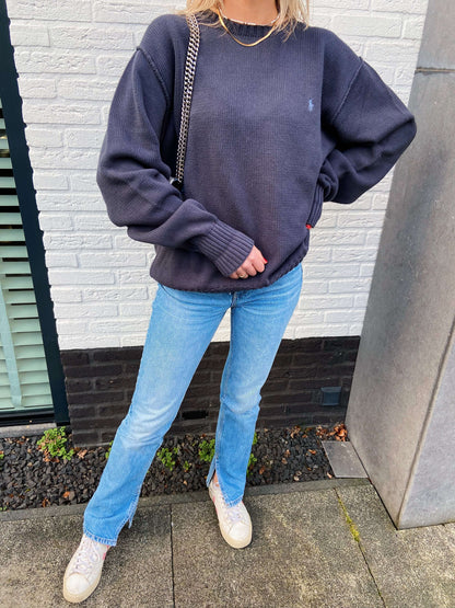 Ralph Lauren trui donkergrijs | Laura Stappers Vintage