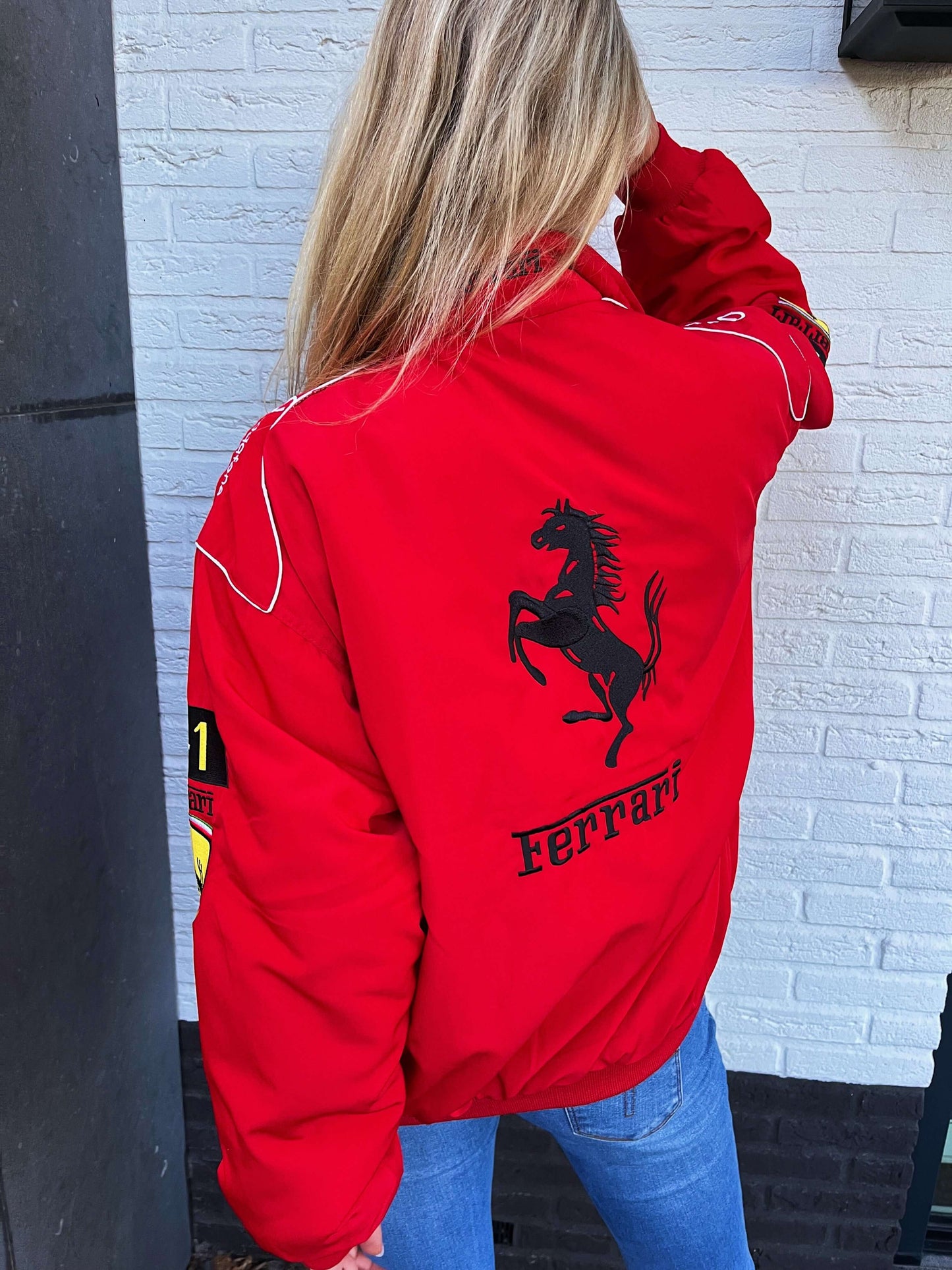 Ferrari bomber | Laura Stappers Vintage