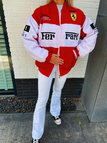 Ferrari x Michael Schumacher jacket | Laura Stappers Vintage