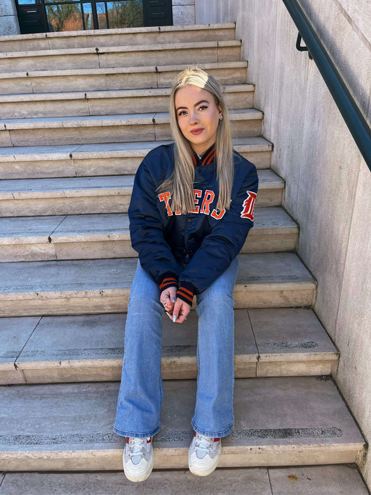 Vintage Detroit Tigers bomber jacket | Laura Stappers Vintge