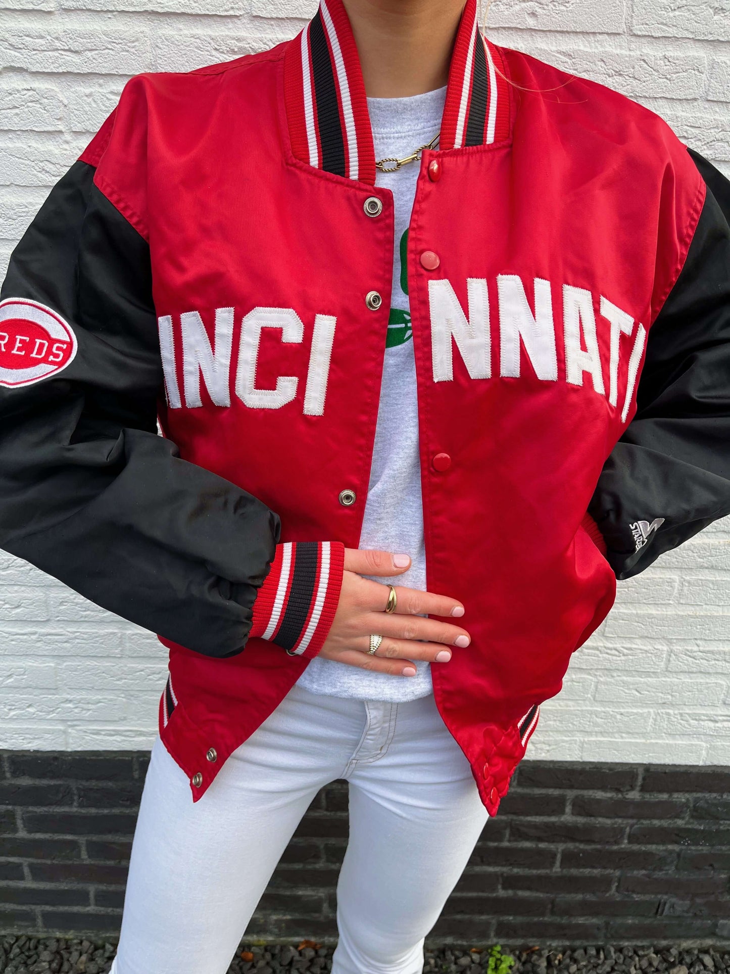 Cincinnati Reds bomber | Laura Stappers Vintage