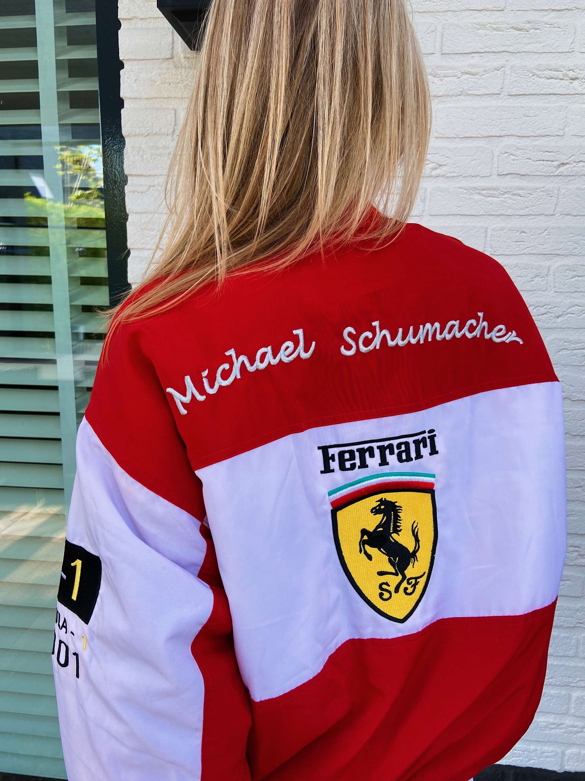 Ferrari x Michael Schumacher jacket | Laura Stappers Vintage