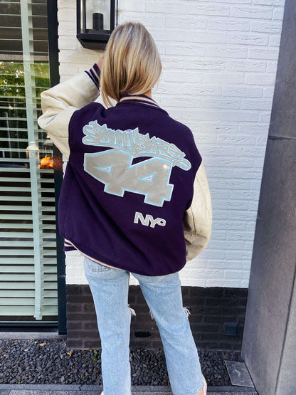 DeLong East vintage varsity baseball bomber - Laura Stappers Vintage