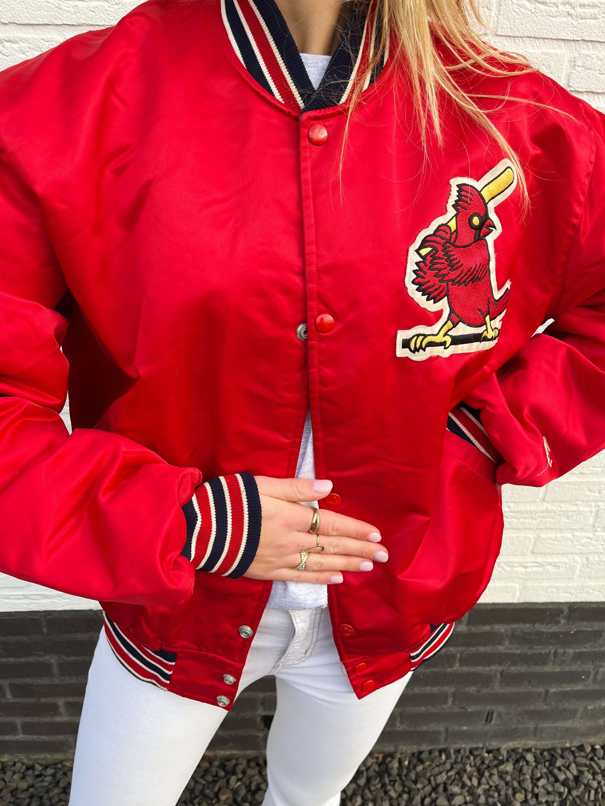 Vintage Starter Cardinal jacket