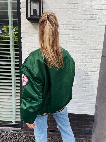 Yankees bomber green